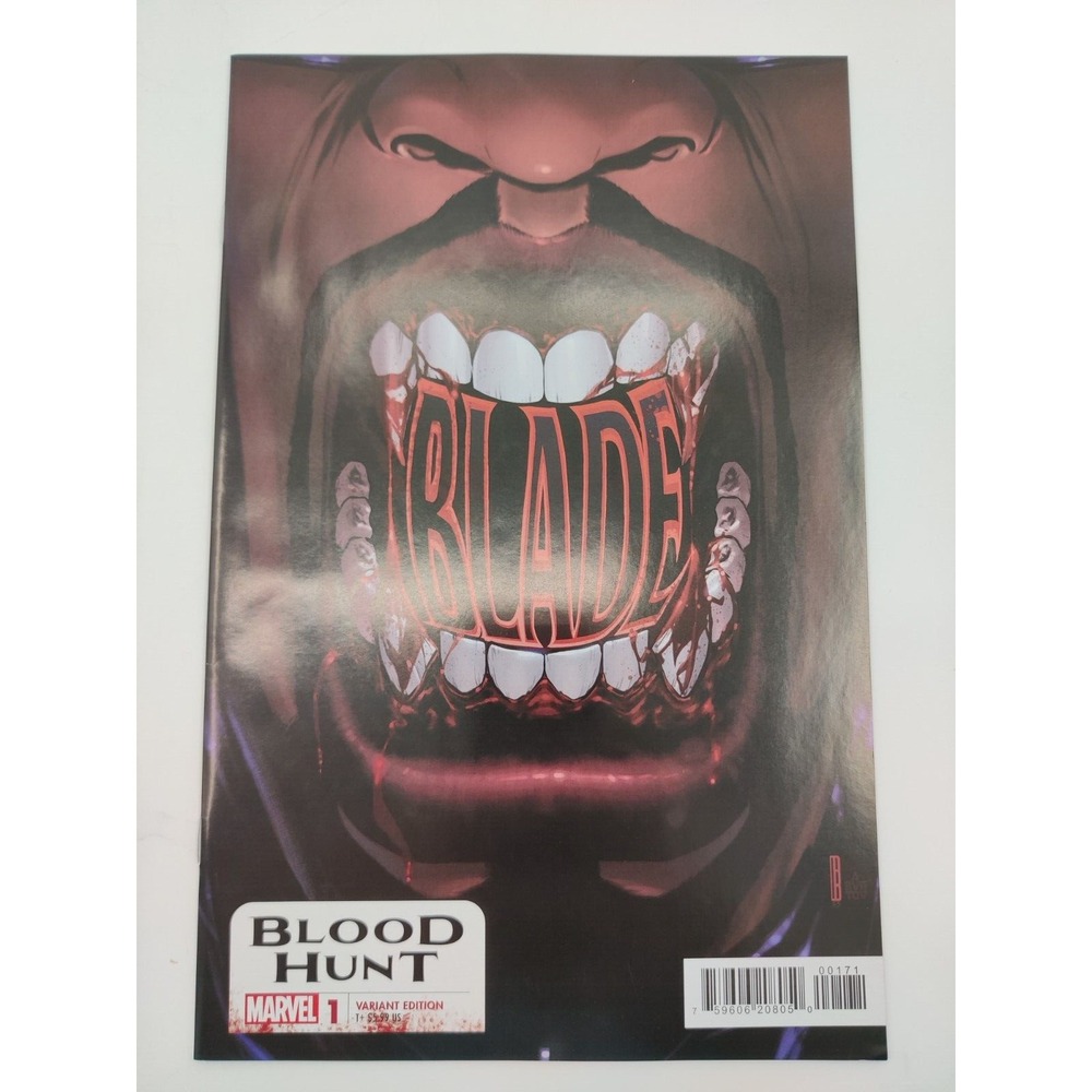 BLOOD HUNT #1 DAVID BALDEON Blade FANGS Variant NM Marvel Comics